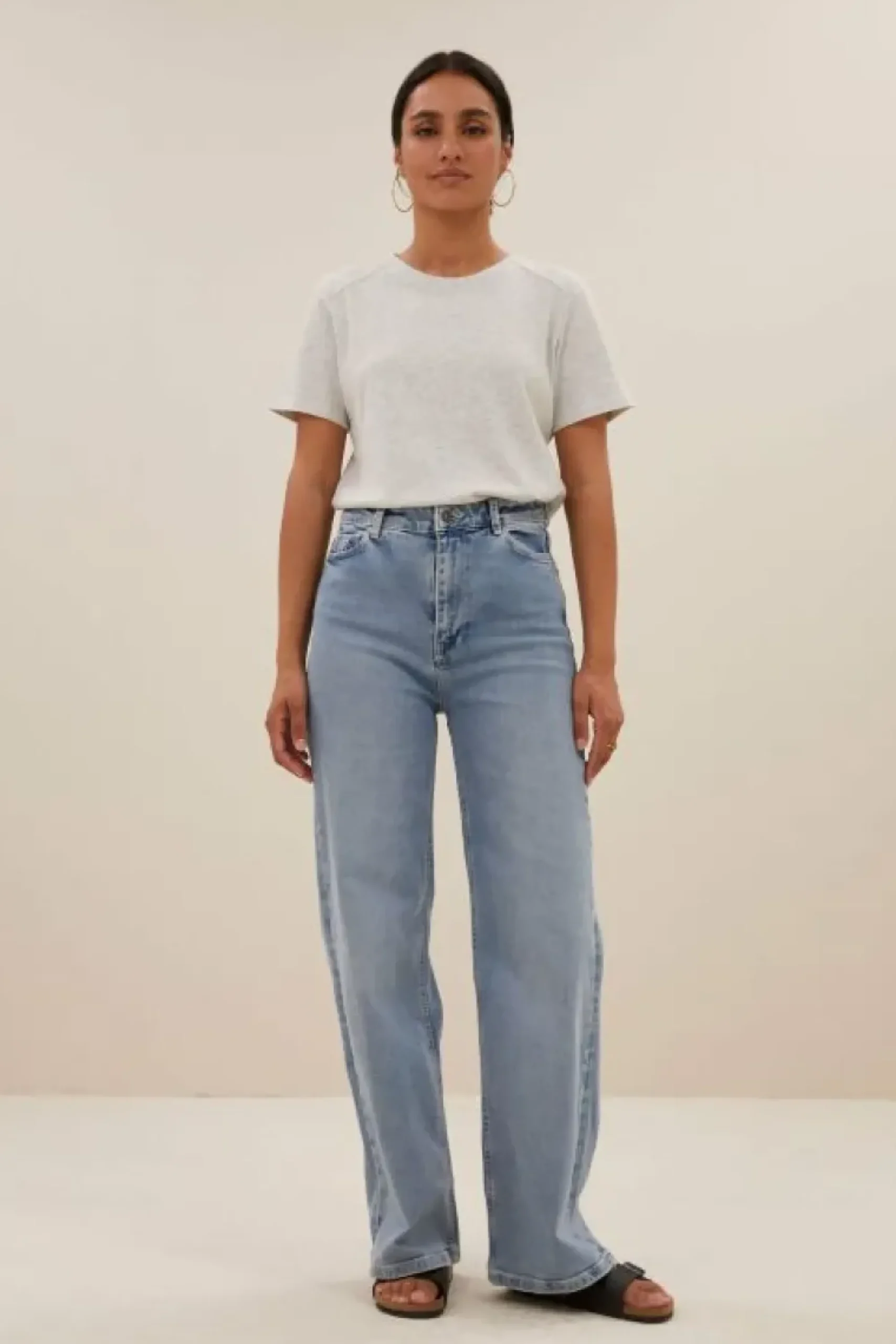 By bar Tops & Shirts*holy logo top | light grey melee