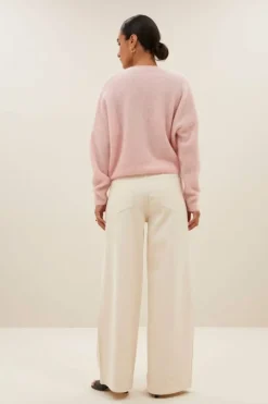 By bar Truien*isja fine pullover | light pink
