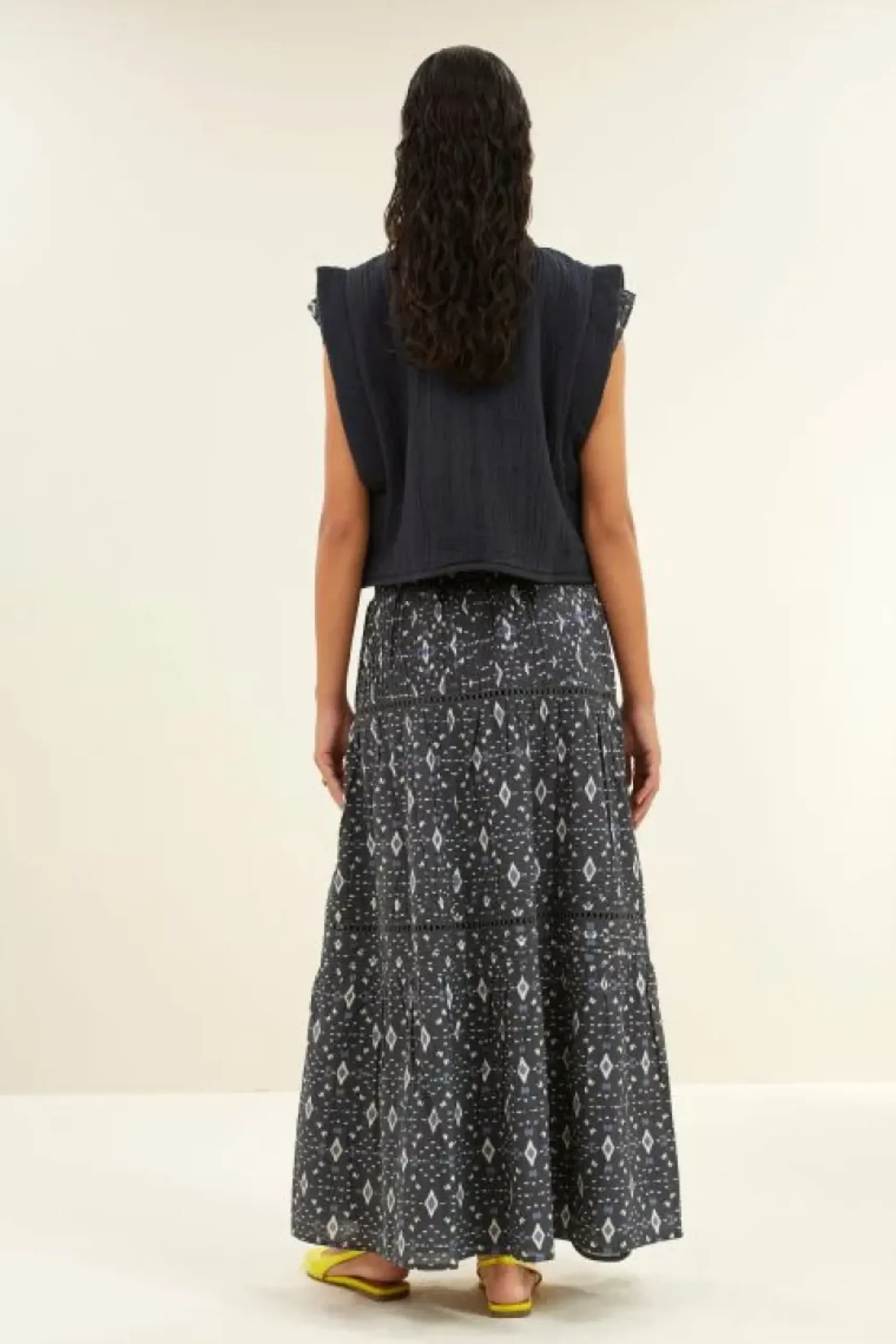 By bar Gilets & Spencers|Jassen*isla embroidery jacket | midnight