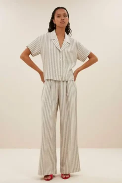 By bar Blouses*jake marine blouse | marine stripe