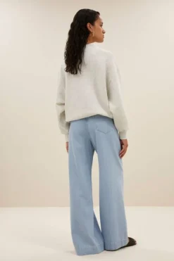 By bar Broeken*jeff denim pants | light denim