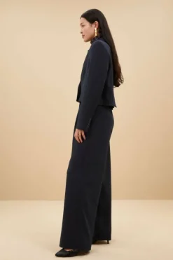 By bar Jassen*jody stripe blazer | dark navy