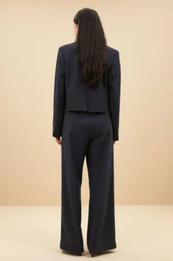 By bar Jassen*jody stripe blazer | dark navy