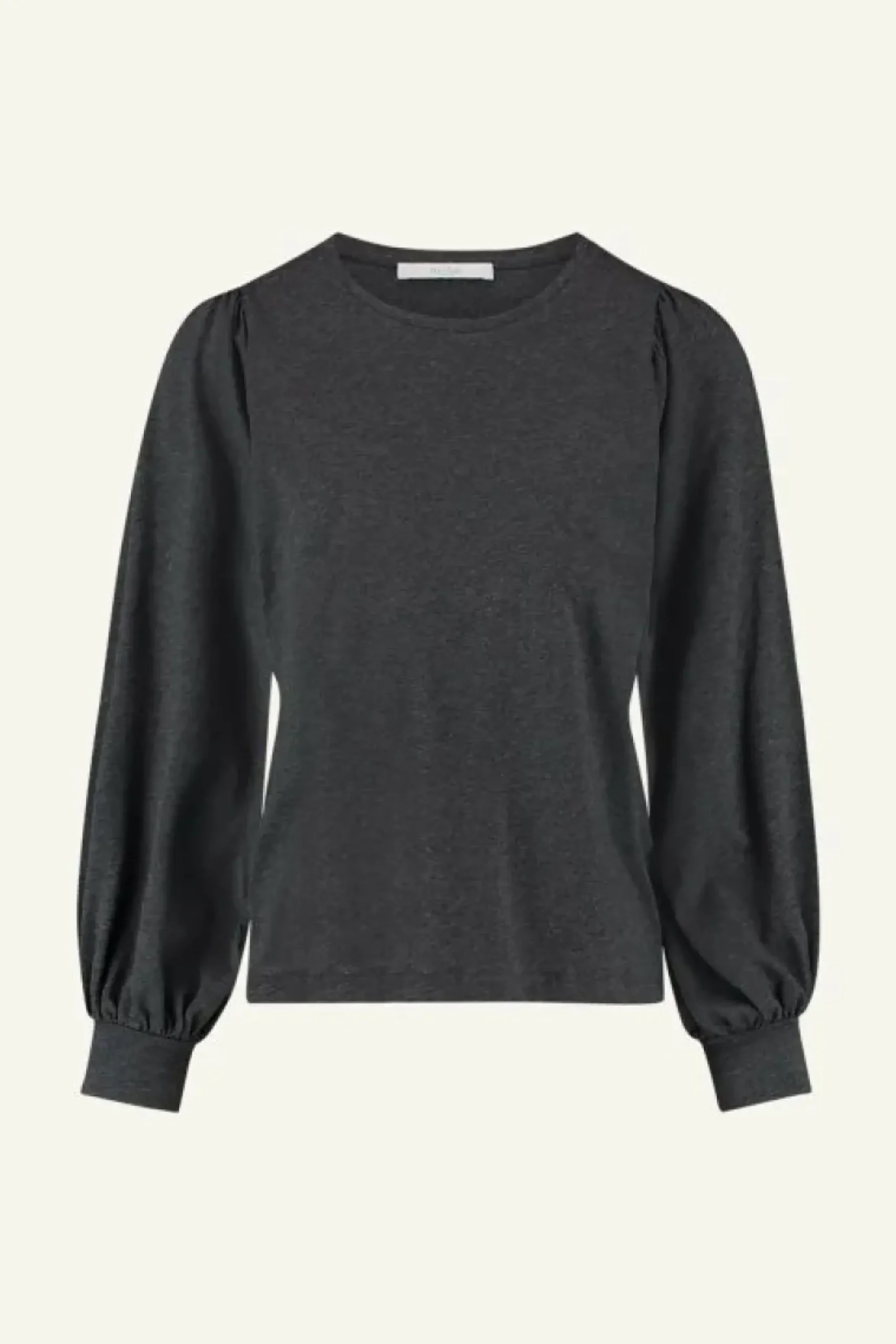 By bar Tops & Shirts*jojo jersey top | dark grey melee