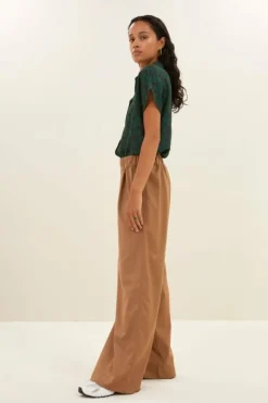 By bar Blouses*karly spotted blouse | spotted print