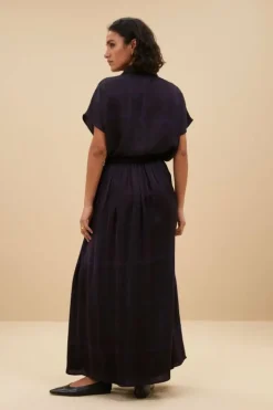 By bar Blouses*karly square blouse | square print