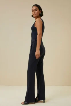 By bar Tops & Shirts*lace singlet | dark navy