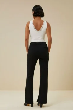 By bar Tops & Shirts*lace singlet | off white