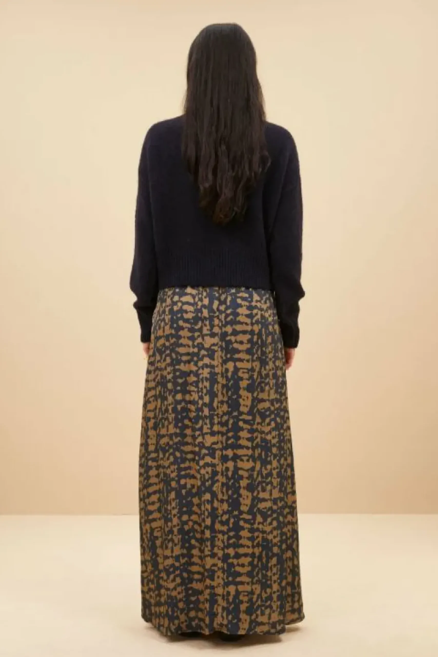 By bar Rokken*lien painting skirt | painting print