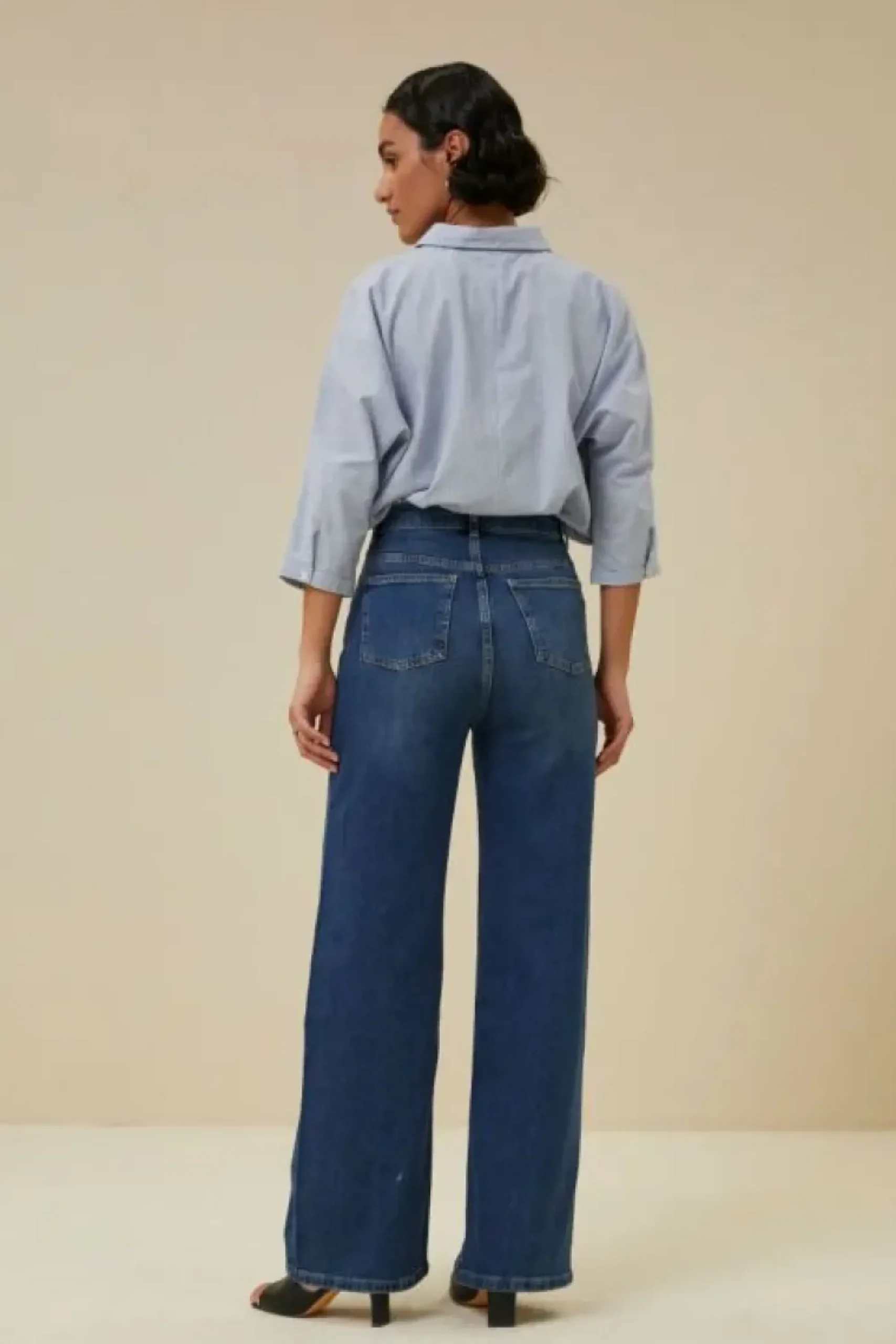 By bar Jeans|Broeken*lina pant | denim