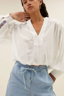 By bar Blouses*linn blouse | off white