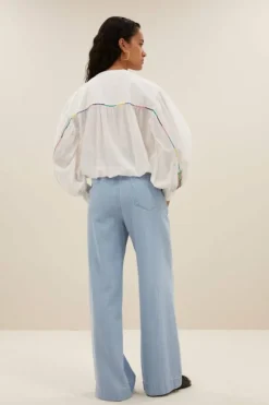 By bar Blouses*linn blouse | off white
