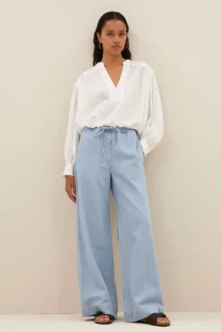 By bar Blouses*linn blouse | off white