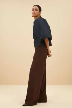 By bar Broeken*lissa sparkle pants | copper