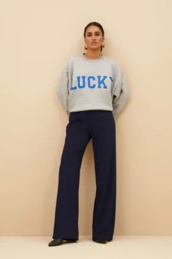 By bar Broeken*lissa sparkle pants | midnight