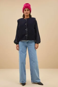 By bar Sjaals & Mutsen*logo beanie | fuchsia