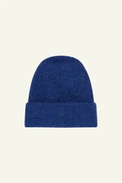 By bar Sjaals & Mutsen*logo beanie | queens blue