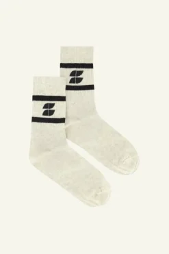 By bar Sokken*logo sparkle socks | black