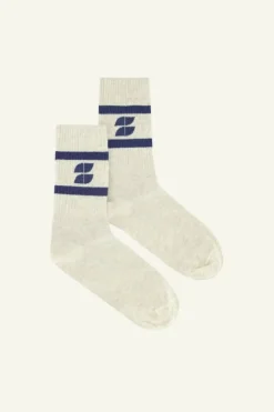 By bar Sokken*logo sparkle socks | navy