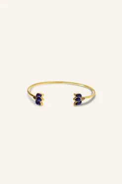 By bar Sieraden*lotus bracelet | blue