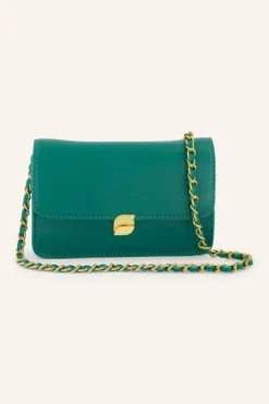 By bar Tassen*loua leather bag | peacock green