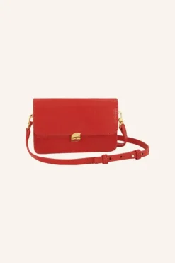 By bar Tassen*loua snake bag | poppy red