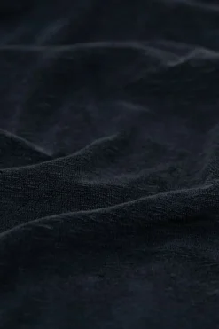 By bar Jurken*louisa slub dress | midnight