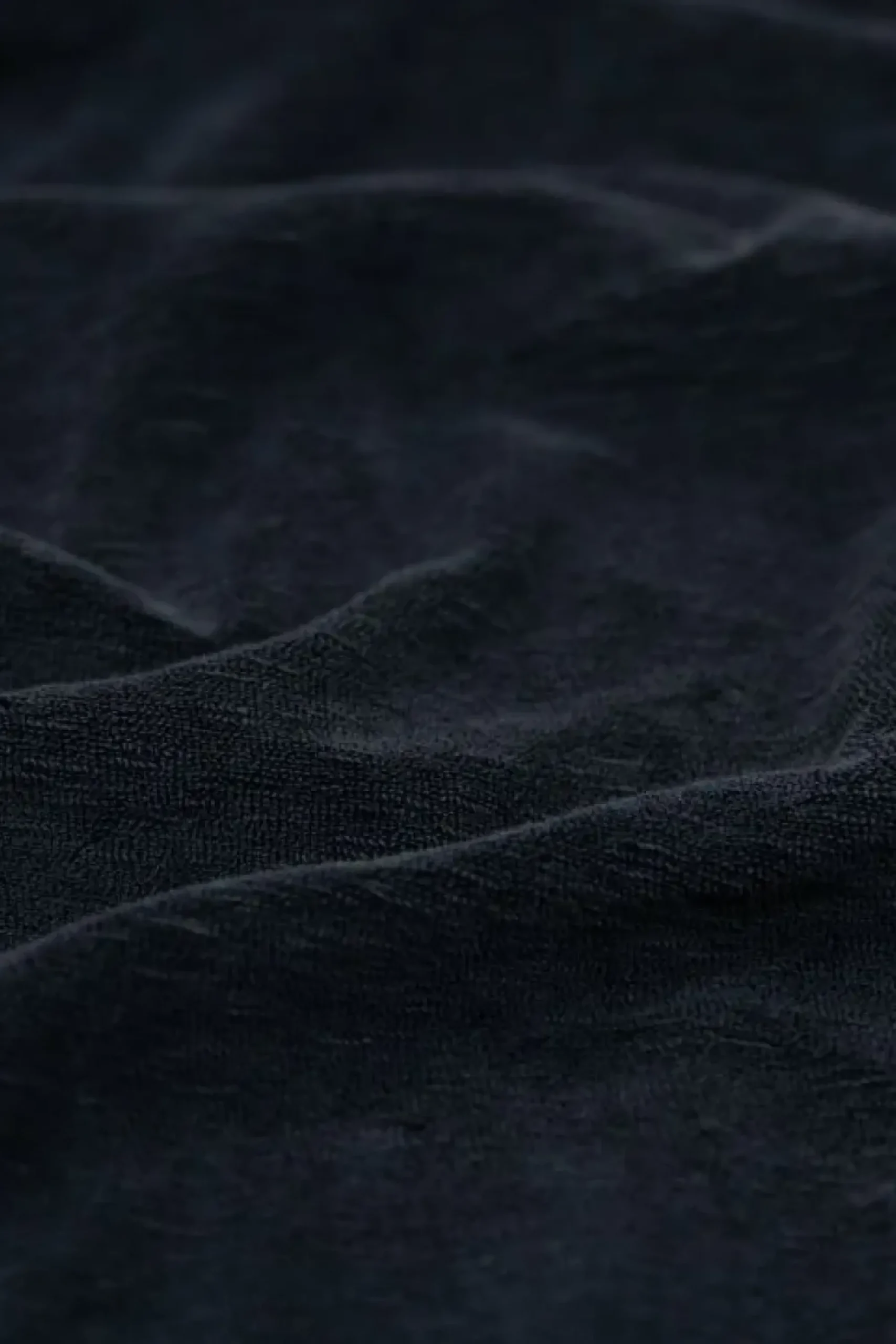 By bar Jurken*louisa slub dress | midnight