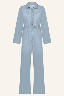 By bar Jumpsuits*louise denim suit | light denim