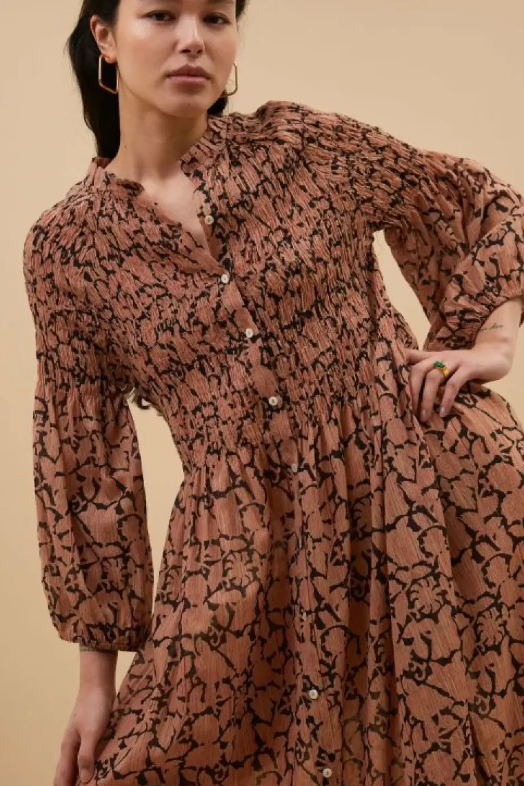 By bar Jurken*loulou anika dress | anika print