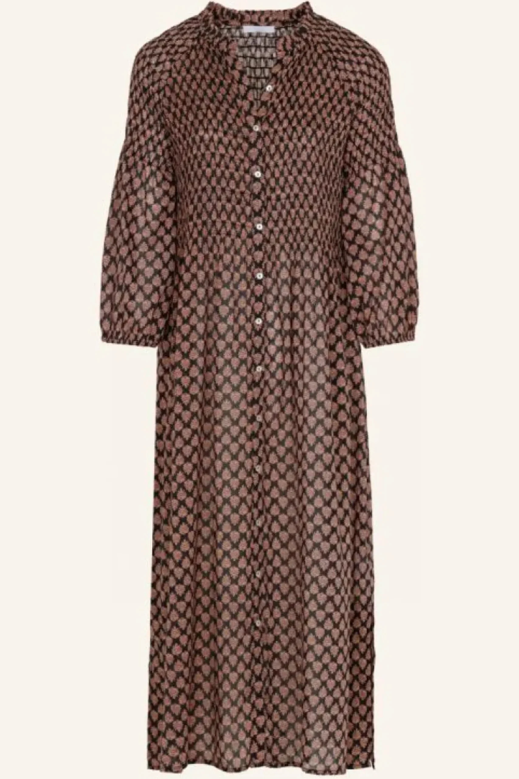 By bar Jurken*loulou leaf dress | leaf print