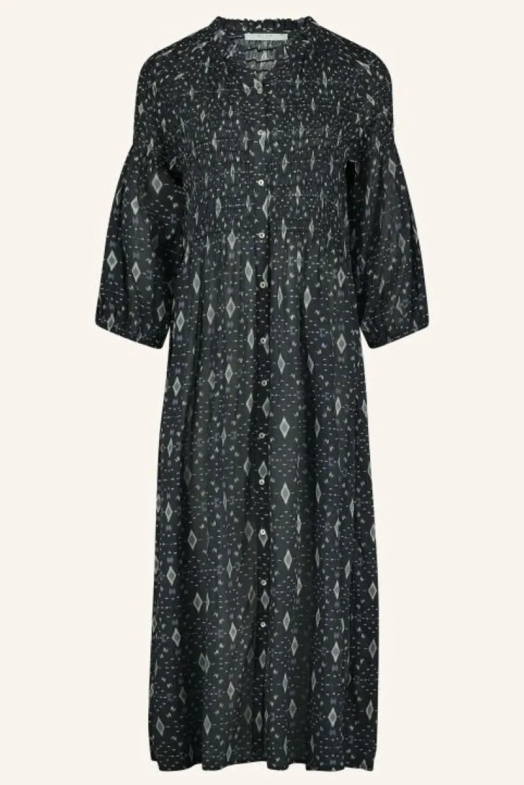 By bar Jurken*loulou midnight ikat dress | midnight ikat