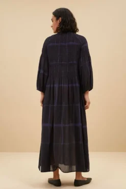 By bar Jurken*loulou square dress | square print