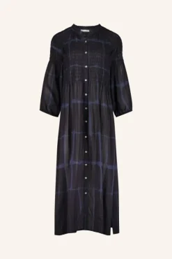 By bar Jurken*loulou square dress | square print