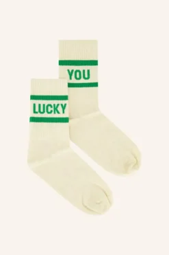 By bar Sokken*lucky you socks | spring green