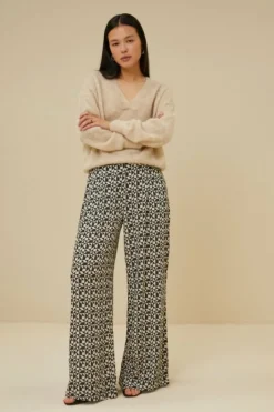 By bar Broeken*mara graphic pant | graphic print