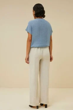 By bar Truien*max ss pullover | ocean