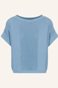 By bar Truien*max ss pullover | ocean