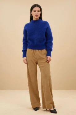 By bar Broeken*mees cord pants | camel