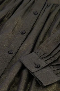 By bar Blouses*meggie lurex blouse | midnight