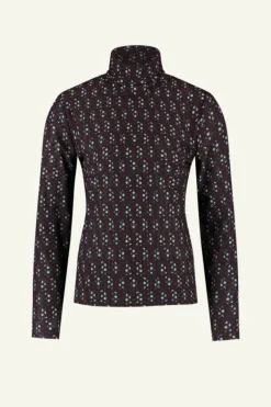 By bar Tops & Shirts*mesh paisley top | paisley dots