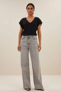 By bar Tops & Shirts*momi logo top | jet black