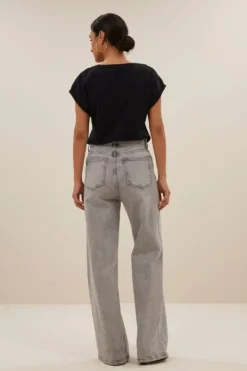 By bar Tops & Shirts*momi logo top | jet black