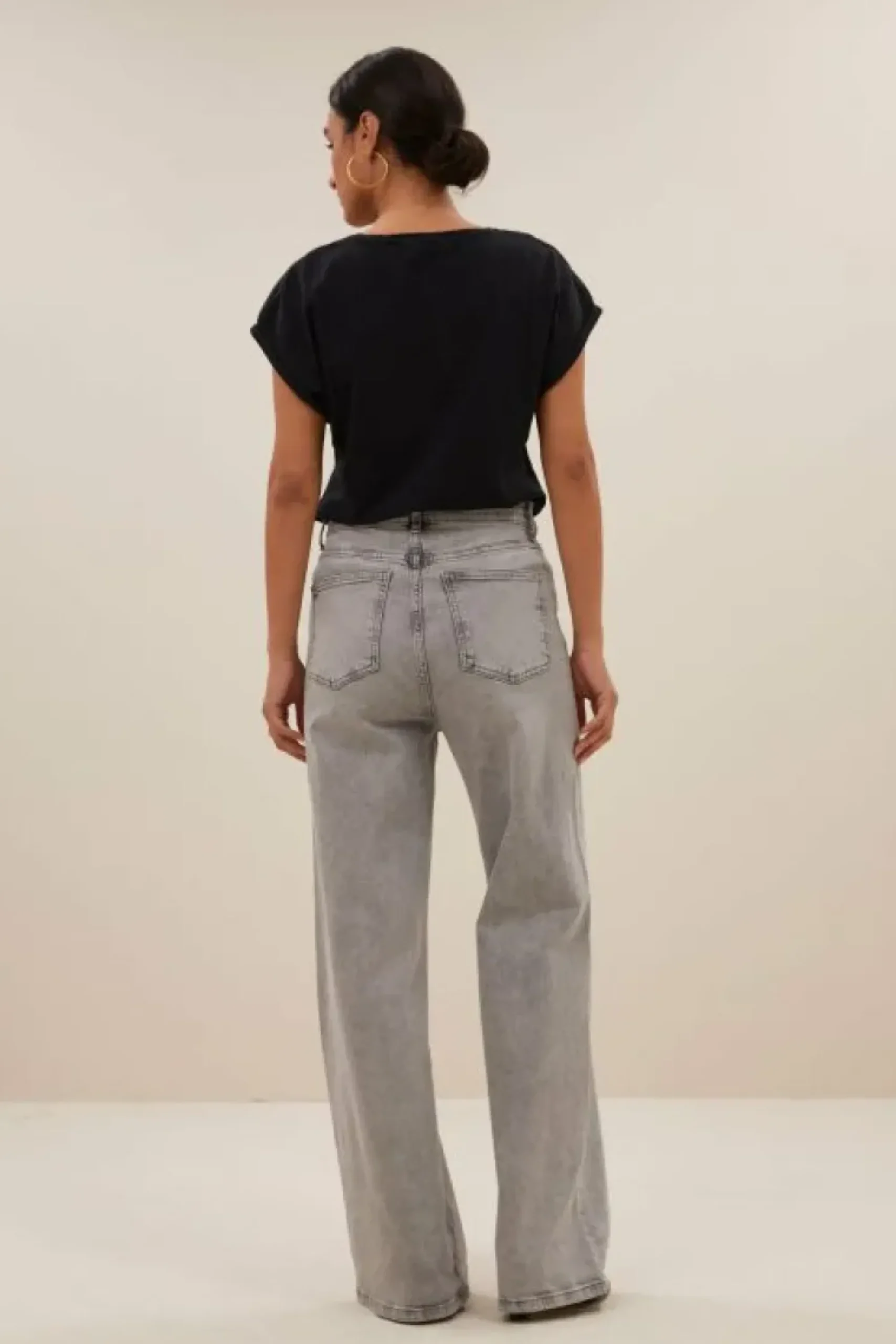 By bar Tops & Shirts*momi logo top | jet black