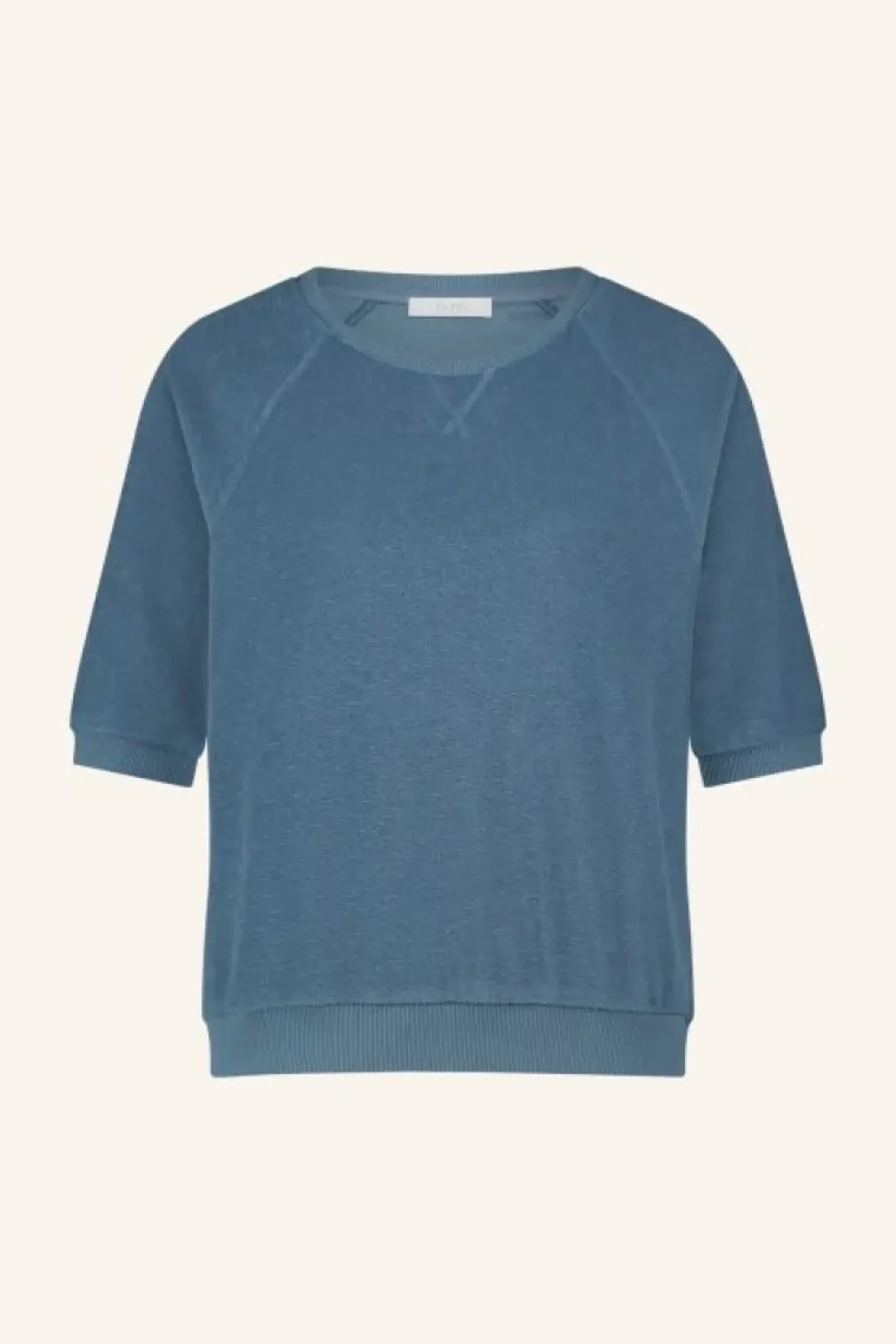 By bar Tops & Shirts*neva slub top | blue stone