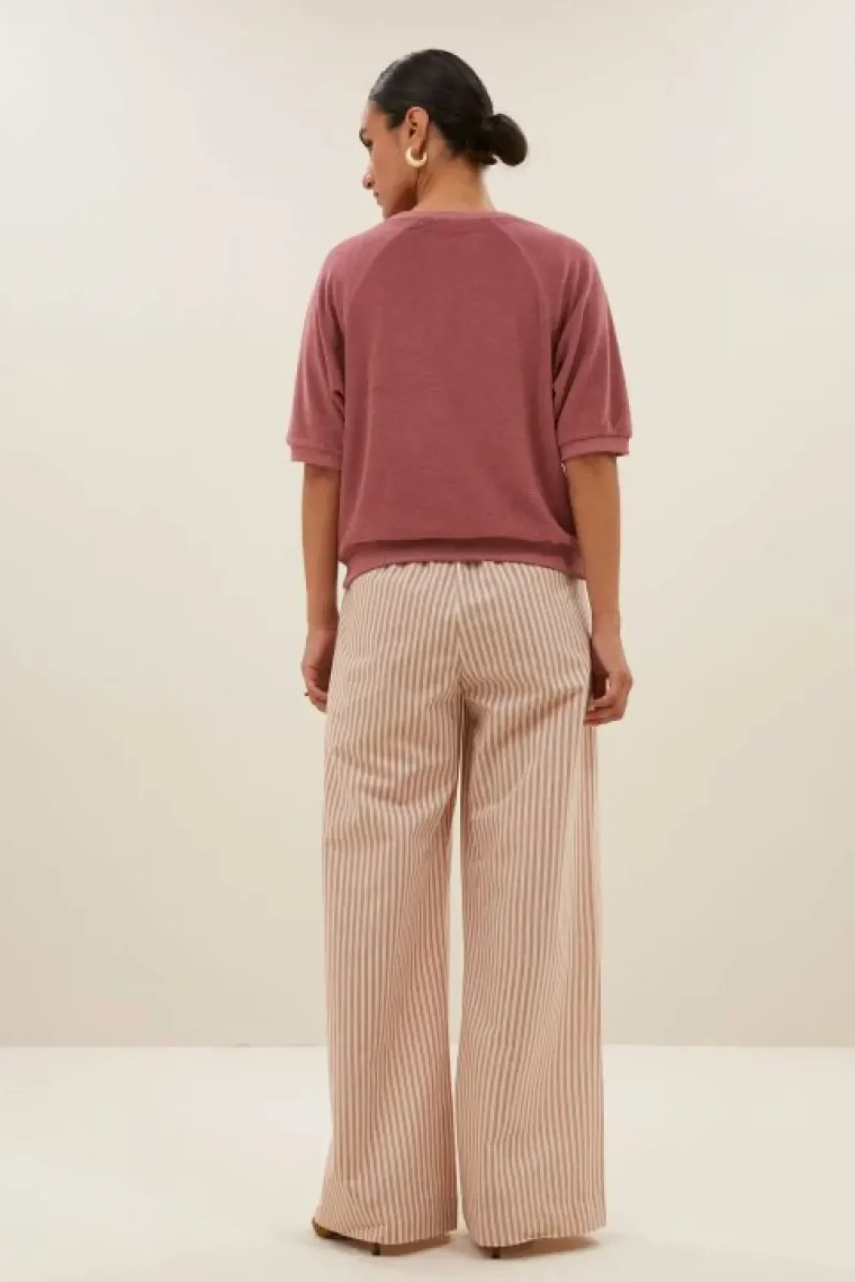 By bar Tops & Shirts*neva slub top | bright plum