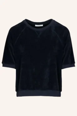 By bar Tops & Shirts*neva slub top | midnight