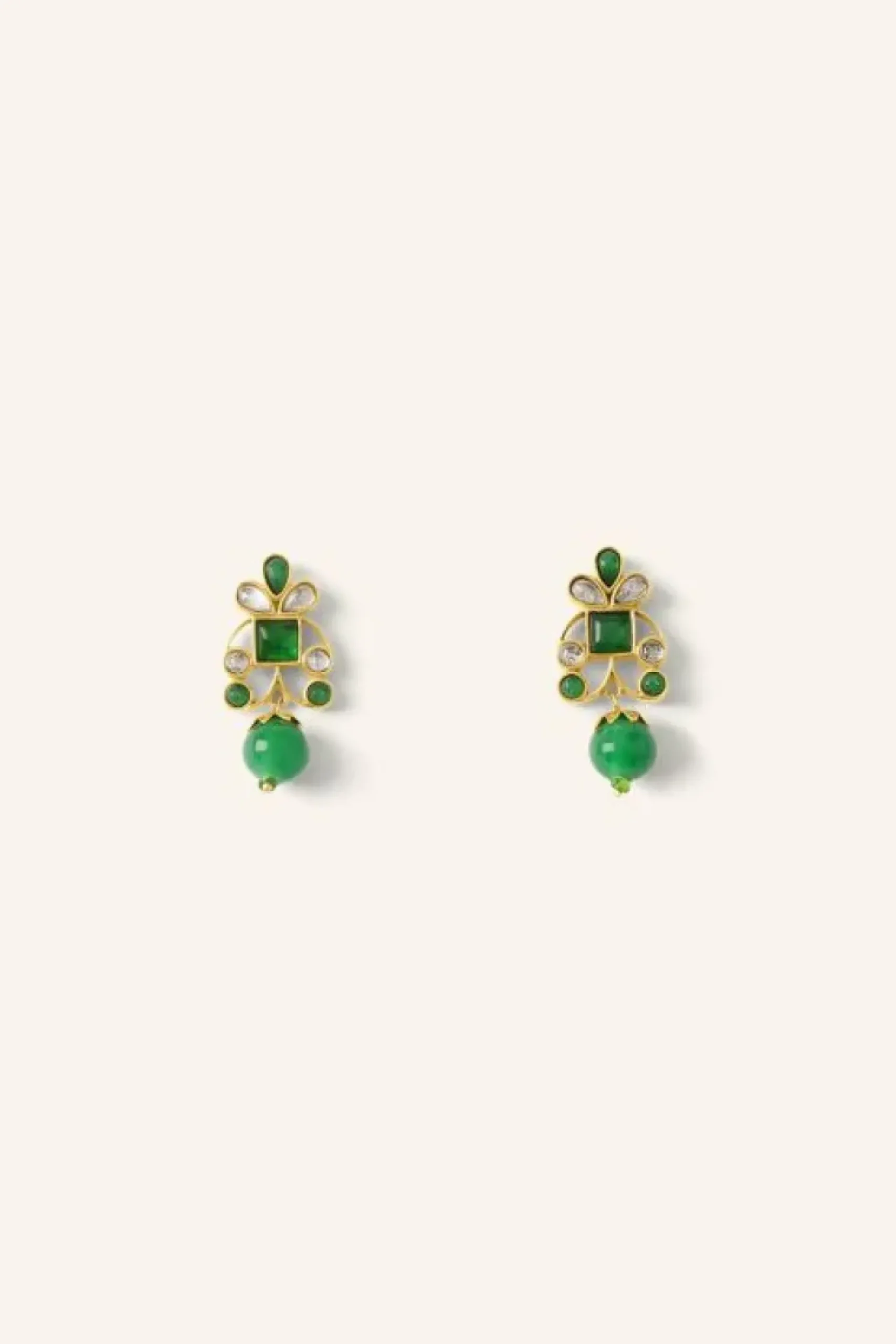 By bar Oorbellen*nila earring | green