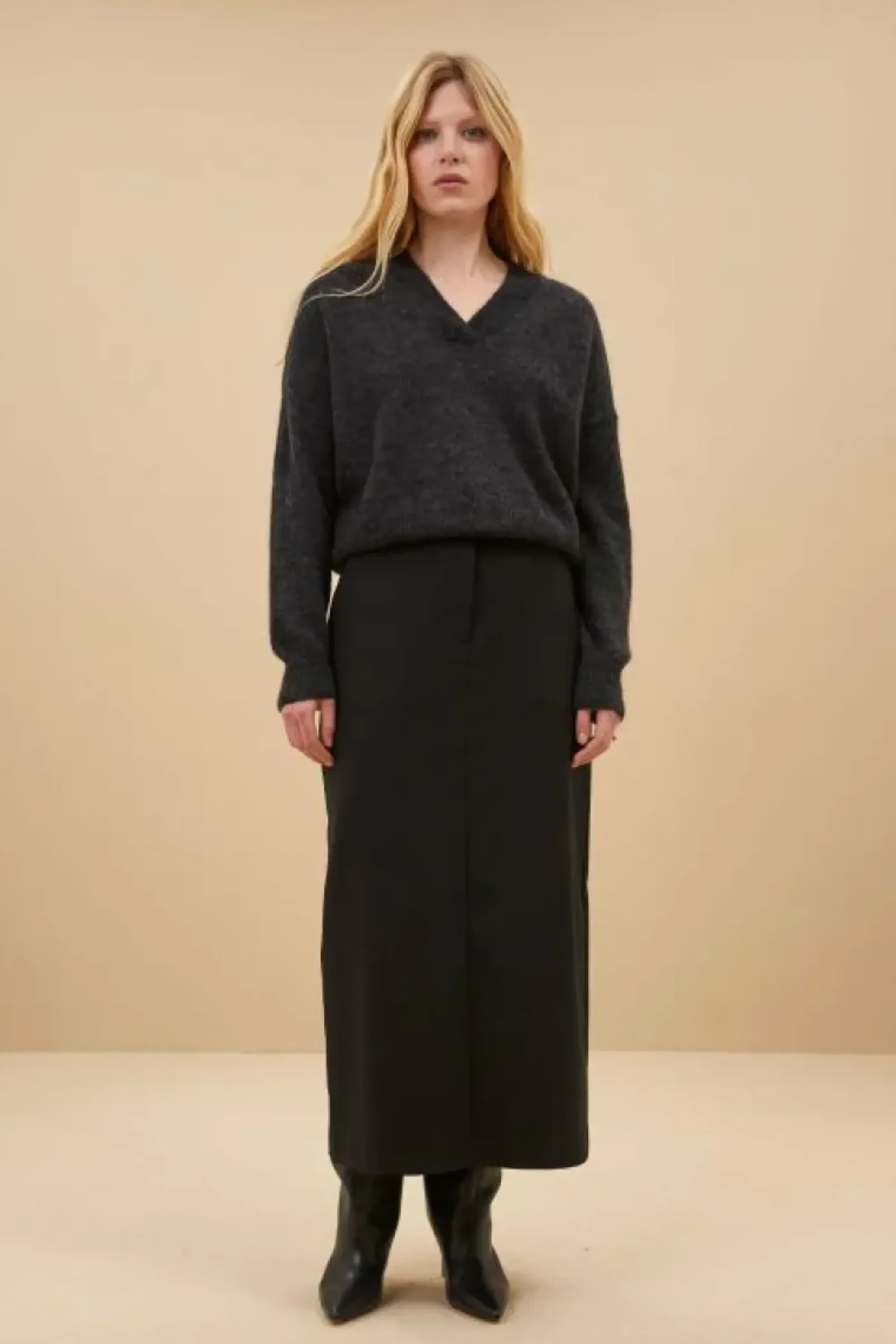 By bar Rokken*noora skirt | jet black