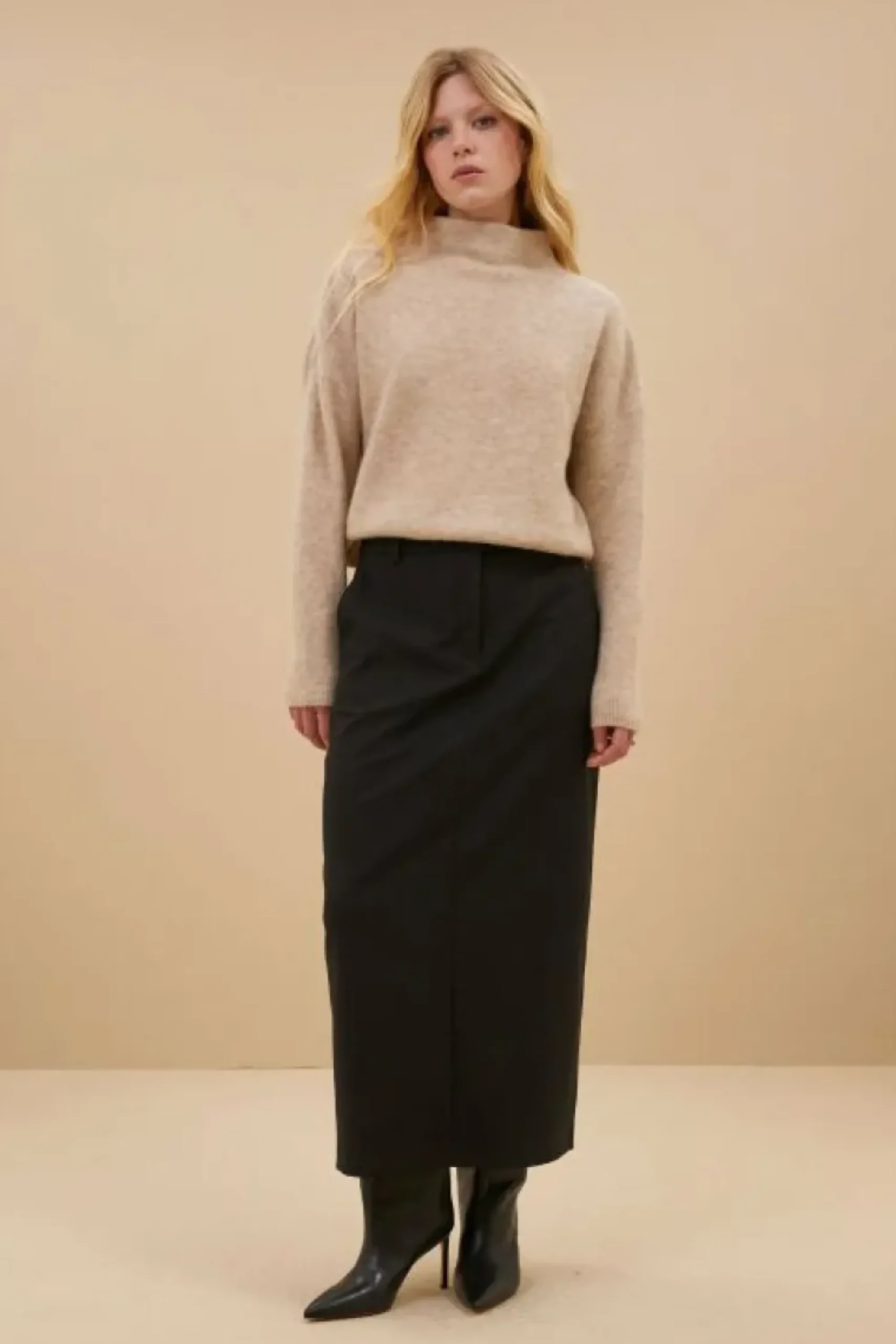 By bar Rokken*noora skirt | jet black